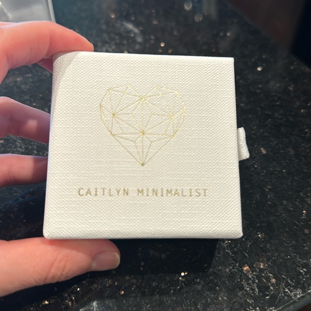 Caitlyn Minimalist S Initial Ring - image 2